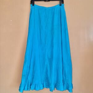 The Limited Women's Blue Maxi Skirt - Size Small